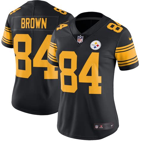 pittsburgh steelers nike antonio brown replica home jersey|steelers pro shop jersey.